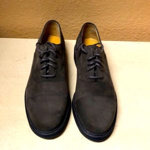 Cole Haan full suede dress shoes.